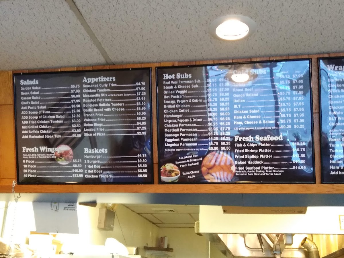 Menu Wise Guys Deli Pizza - West Warwick-3
