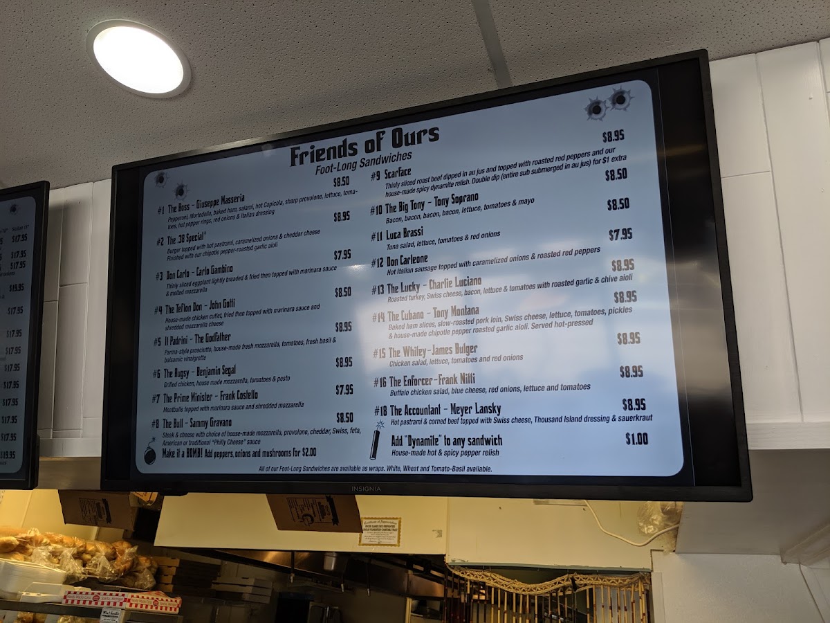Menu Wise Guys Deli Pizza - West Warwick-7